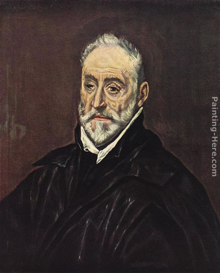 Antonio Covarrubias painting - El Greco Antonio Covarrubias art painting